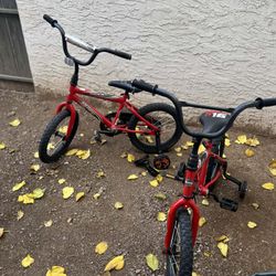 Boys Bike W/ Training Wheels 