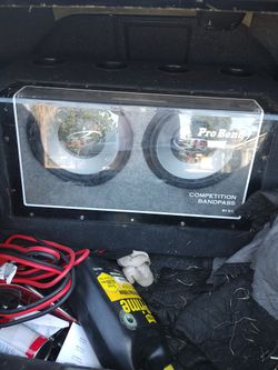 2 12' Rosford Fosgate Kickers In Box