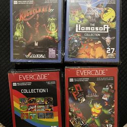 Evercade Game Carts "new Sealed"