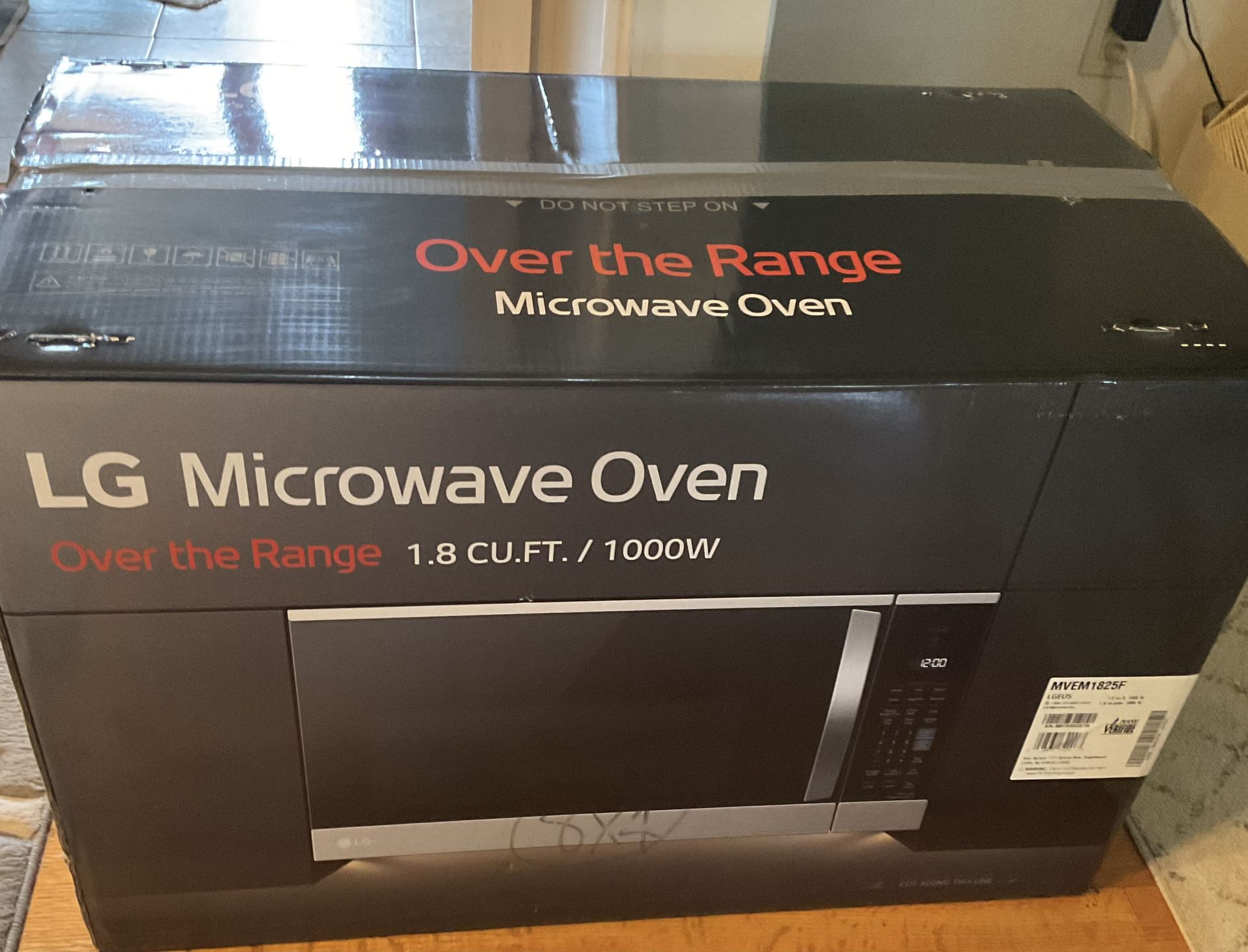 Brand New LG Over-the-Range Microwave oven 