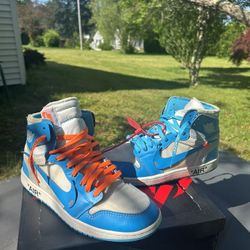 Off-white Jordan 1 Unc