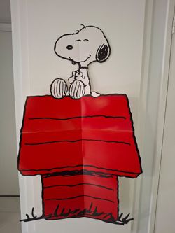 Snoopy cardboard Wall decor