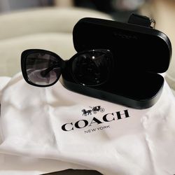 Coach Horse And Carriage Square Sunglasses 