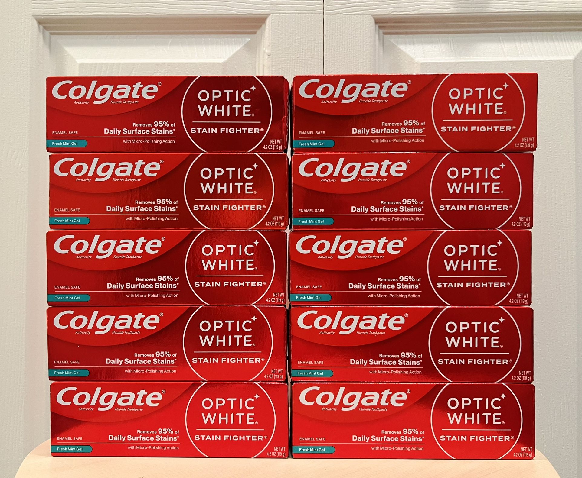 Colgate Optic White 4.2oz (5 For $10)