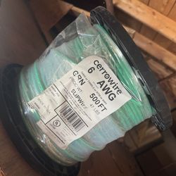 Cerrowire 6 Awg Green 500ft 