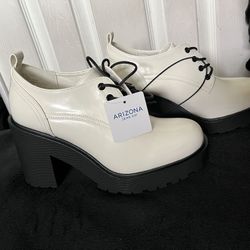 White Platform/ Heel Shoes