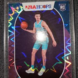 Lamelo Ball Rookie Card NBA Hoops Basketball 