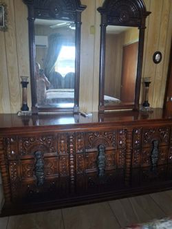 Antique Queen bedroom set