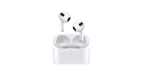 White AirPod 3rd Generation With Active Noise Cancellation 