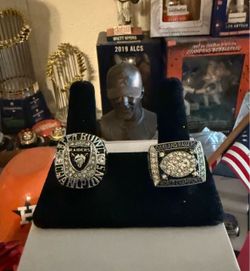 Oakland Raiders fan rings