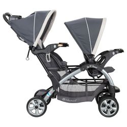 Used Double Stroller  Foldable 