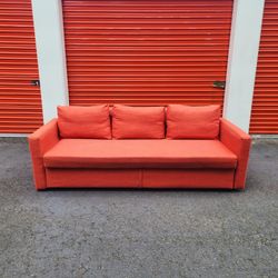 Orange Couch - Free Delivery