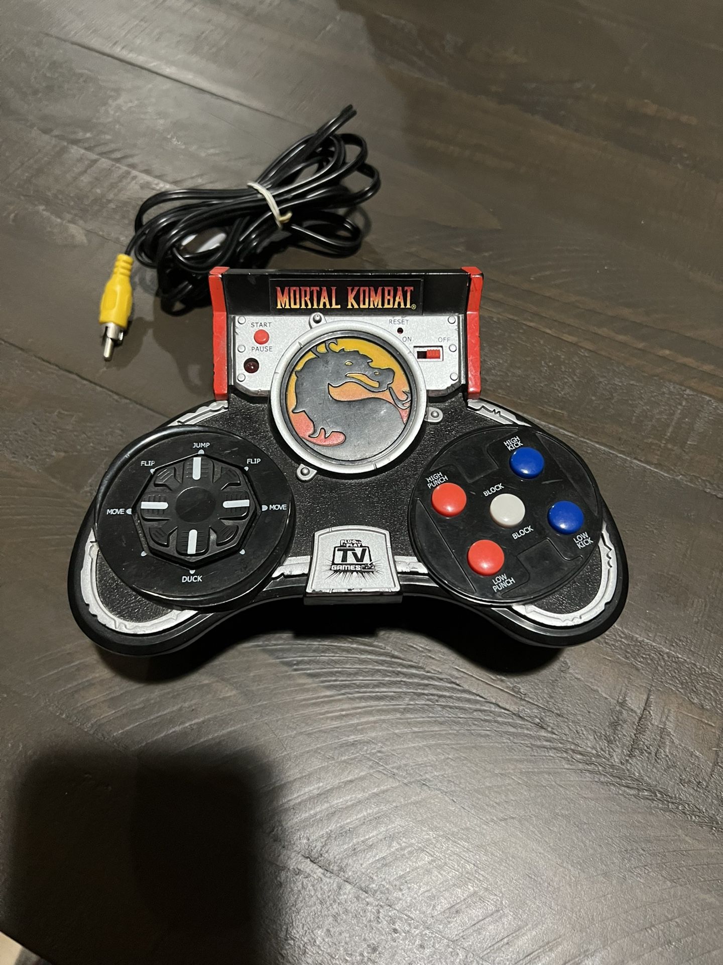 Mortal Kombat Plug and Play Jakks Pacific TV Game Awesome FUN tested.