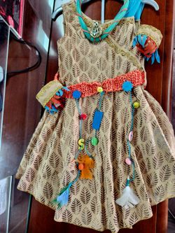 Pocahontas girl's custom 3