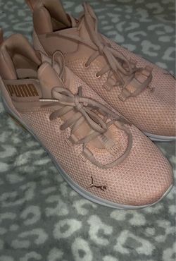 Puma Sandy Pink Running Shoes - Size 9
