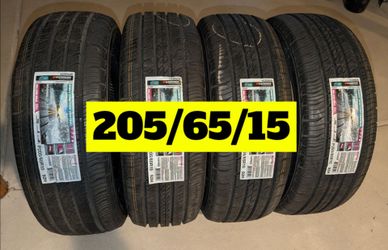 4x 205/65/15 HANKOOK TRACTION CONTROL