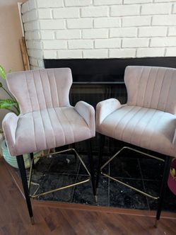velvet bar stools