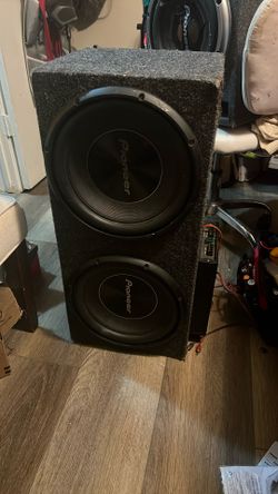 Car Audio 12 In Bass With Amplifier