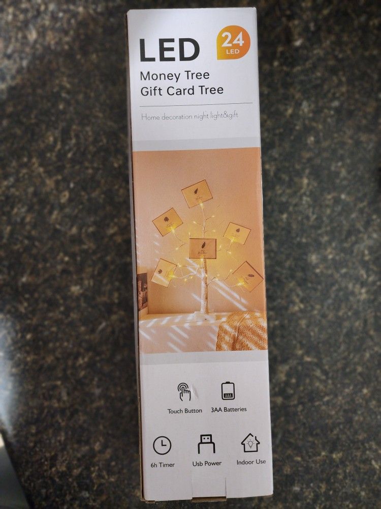 LED Money/Gift Card Tree