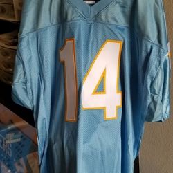 DAN FOUTS POWDER BLUE SIGNED JERSEY 
