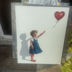 The girl whitout the ballon, original paiting