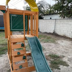 Playground swing And Slide Set !