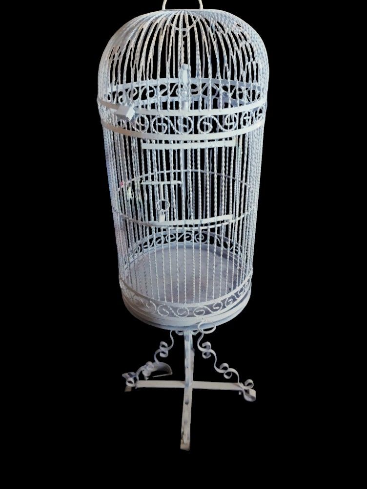 Large Antique Bird Cage