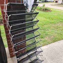 7 Shelf Over Door Shoe Rack