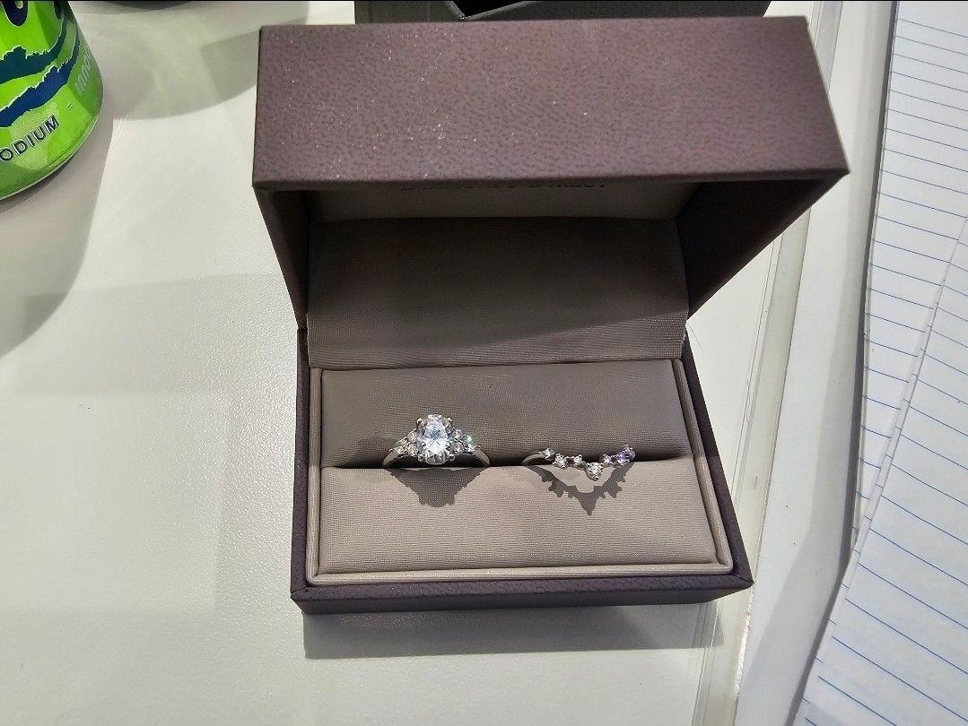 Wedding & Engagement Ring Set – $1200 or Best Offer
