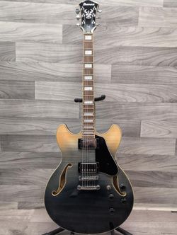 Ibanez AS73FM-TIG Semi-Hollow Electric Guitar - Right Handed - Transparent Gray (A1D022937)