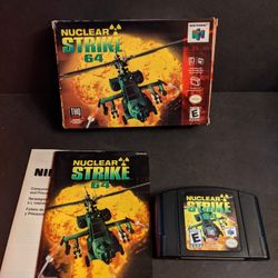 Nuclear Strike N64 Cib 