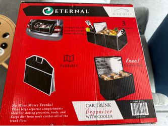 Car trunk organizer
