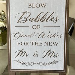 Wedding Sign