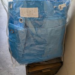 Blue 8 Feet by 6 Feet Tarp