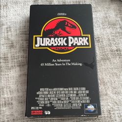 Jurassic Park VHS 1993 