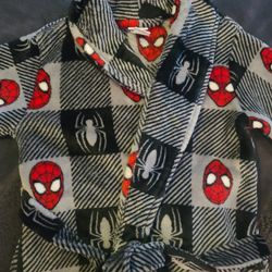 Kids Spiderman Robe