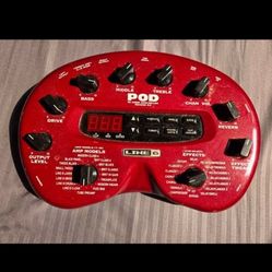 Line 6 POD 2.0 Guitar Effects Mixer 