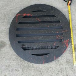 Sewer Halloween Prop Wood