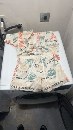 MALIBU SWIM TRUNKS/SHIRT
