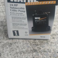 Wayne  Water Pomp Brand New