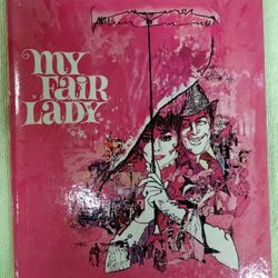 Vintage My Fair Lady movie hardcover book, Warner Bros., 1964