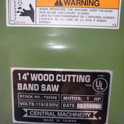 14" Band Saw