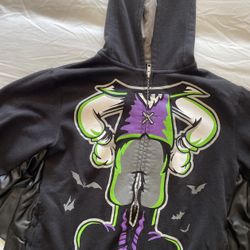 Disneyland Halloween Mickey Zip Hoodie