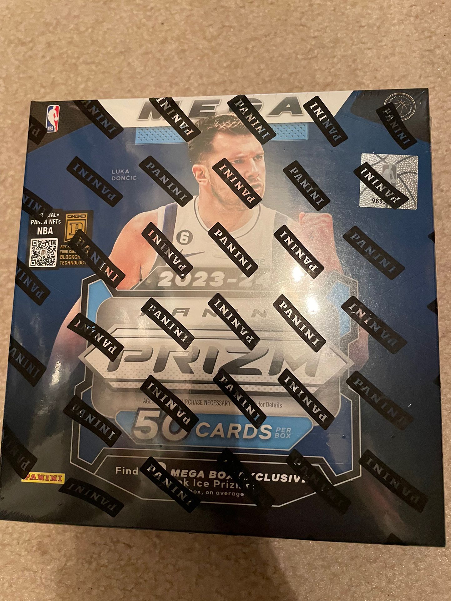 Panini Prizm Nba Basketball 2023 24 Chase Wembanyama Rookie Mega Box Pink Cracked Ice Autos