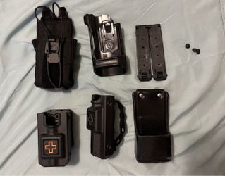 Lot of Radio Holsters and Carry Cases