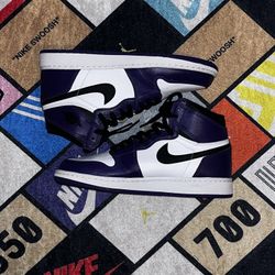 Jordan 1 High Court Purple White