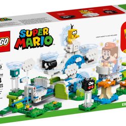 LEGO Super Mario Lakitu Sky World Expansion Set 71389 Building Toy Playset for Kids (484 Pieces)