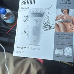 BRAUN EPILATOR KIT HAIR REMOVAL