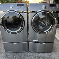 Samsung Washer And Gas Dryer Set