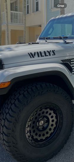 Jeep Wrangler or Gladiator wheels and tires